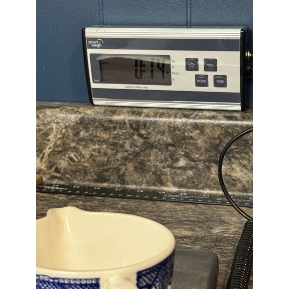 Blue Willow Sugar Bowl No Lid and Creamer Vintage Unmarked - Picture 10 of 10